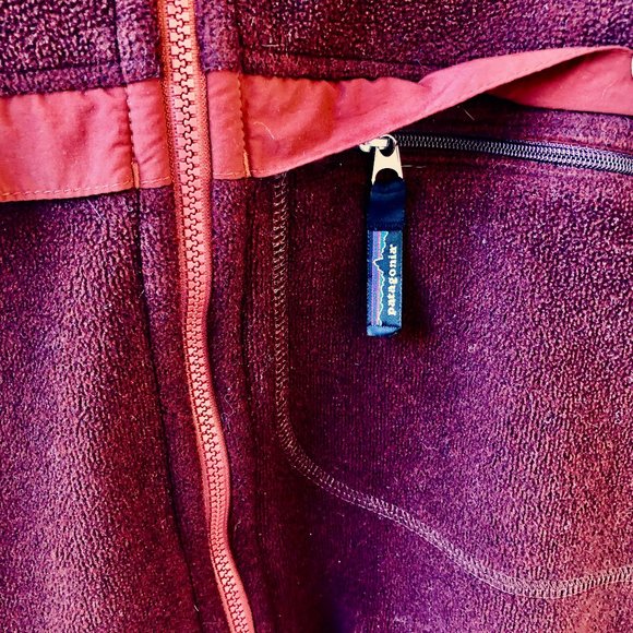 Patagonia Synchilla Fleece Jacket RE-TOOL Full Zip Mens Medium rare - Picture 4 of 12